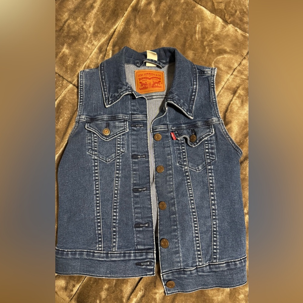 Levi’s Blue Denim Vest